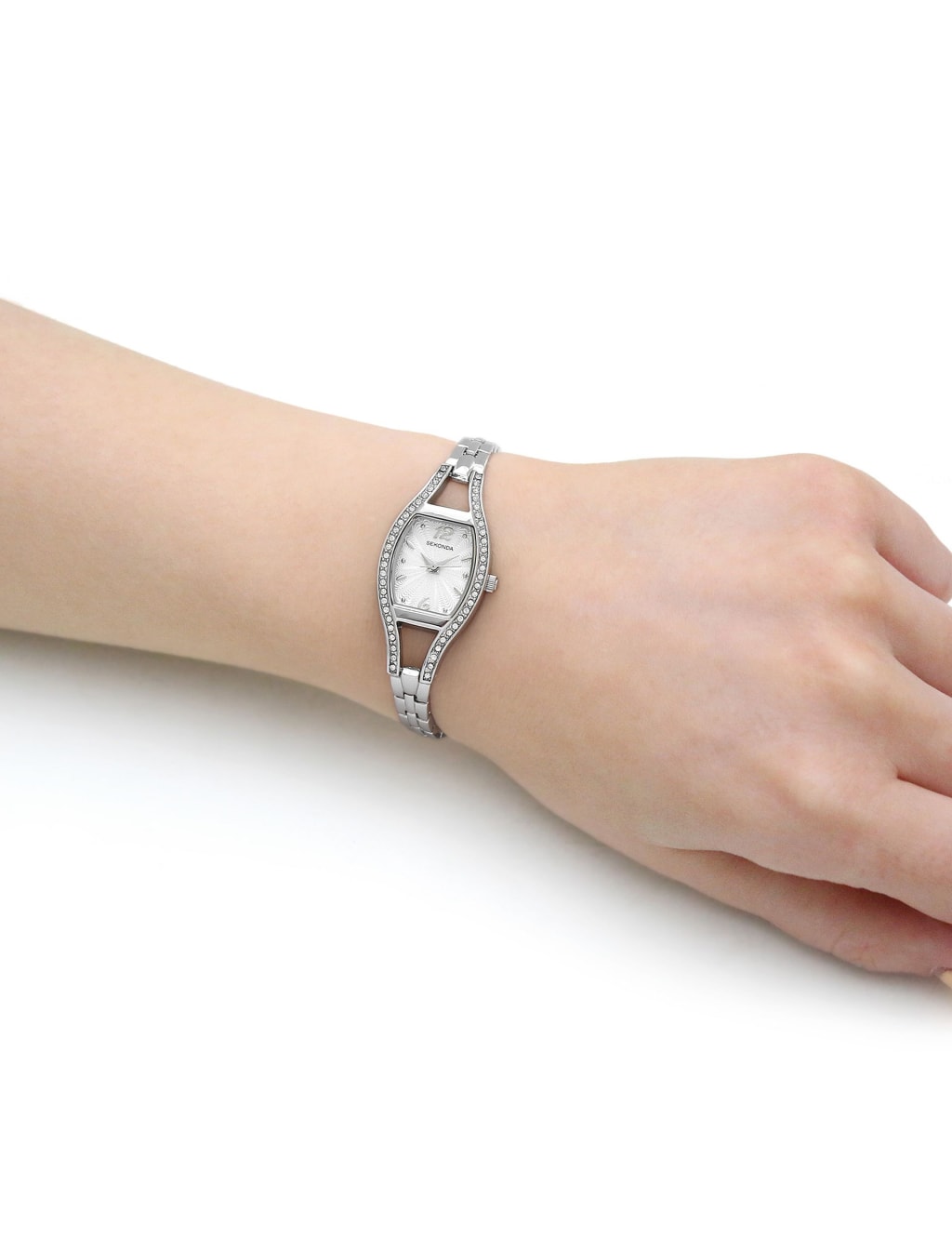 Sekonda Dress Tonneau Silver Watch 5 of 5