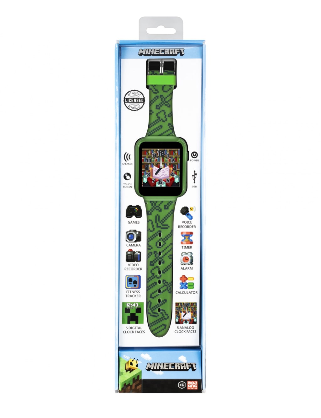 Minecraft Fitness Tracker Smartwatch 3 of 3