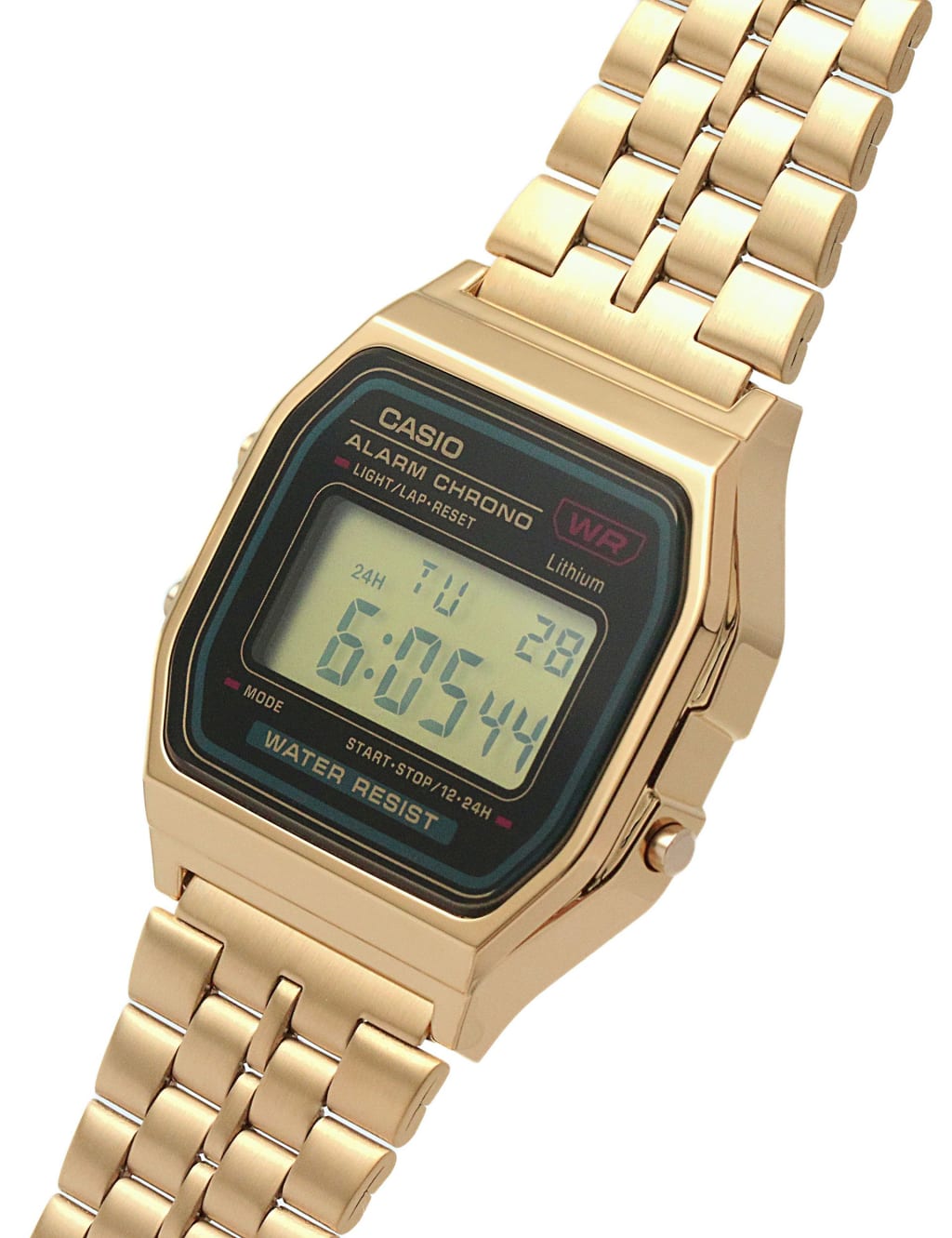 Casio Gold Stainless Steel Chronograph Watch 3 of 4