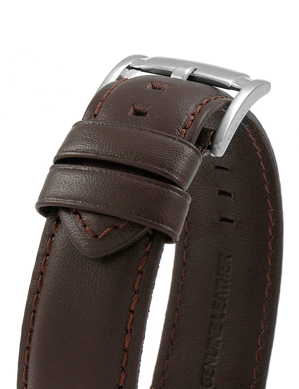 Fossil Grant Brown Leather Chronograph Watch 3 of 4