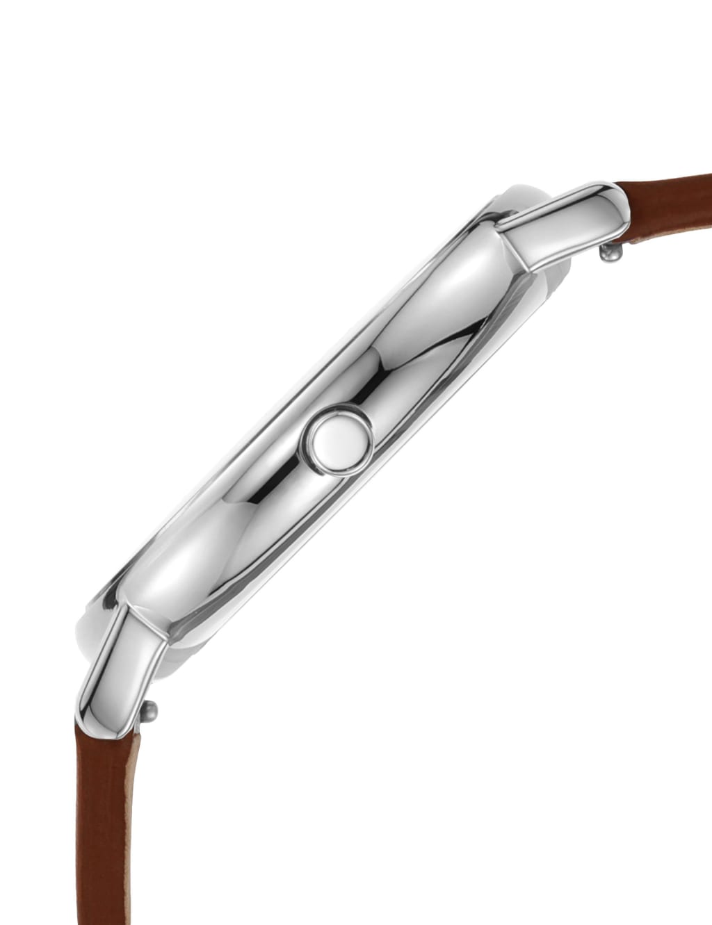 Skagen Signatur Brown Leather Watch 4 of 6