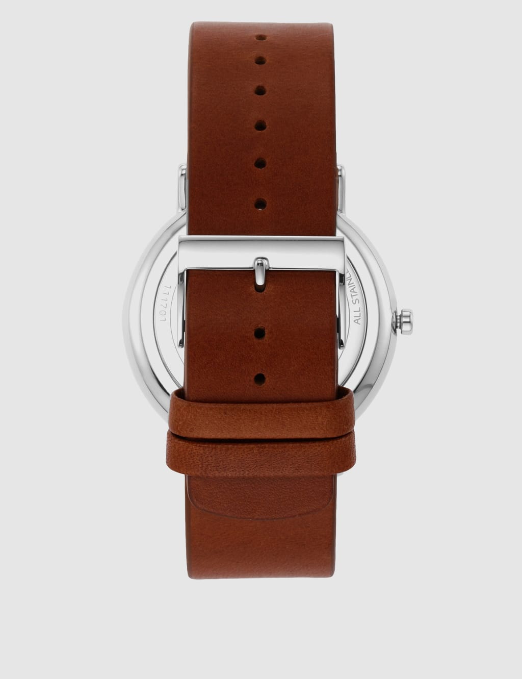 Skagen Signatur Brown Leather Watch 6 of 6