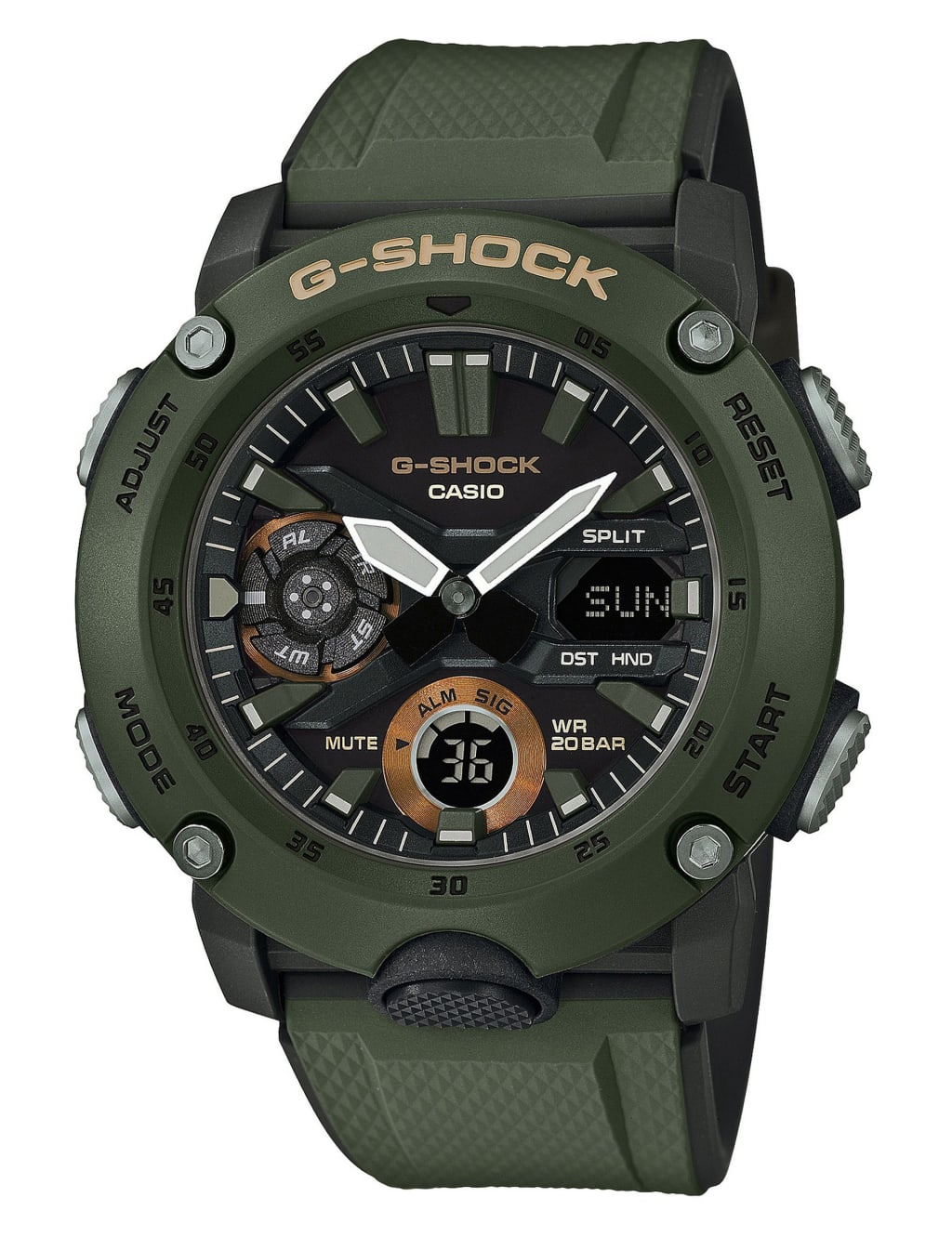 Casio g shock khaki shop