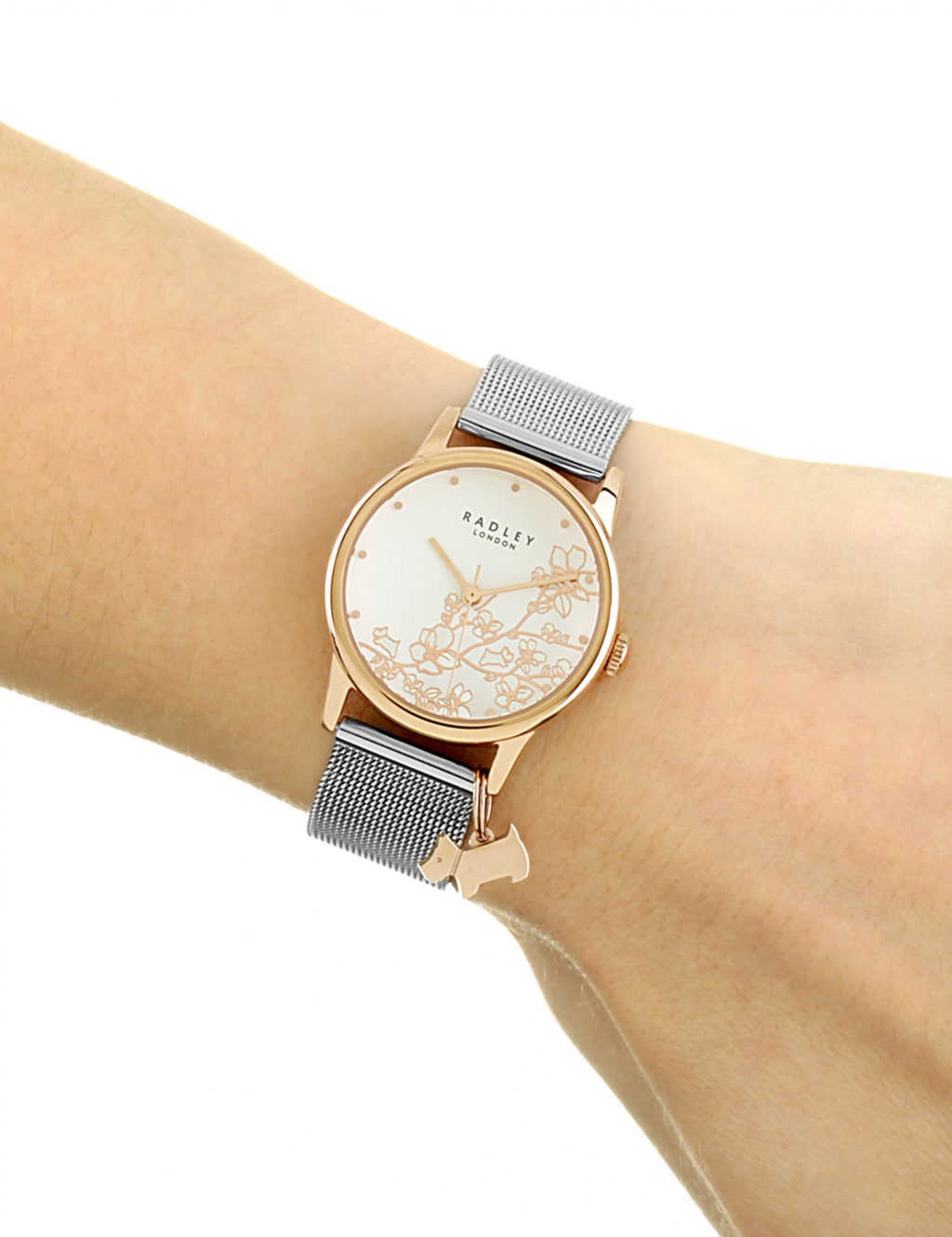 Radley Botanical Floral Mesh Watch Radley M S