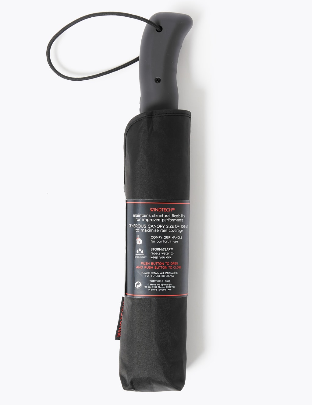 Rubber Handle Umbrella with Windtech™ 5 of 5