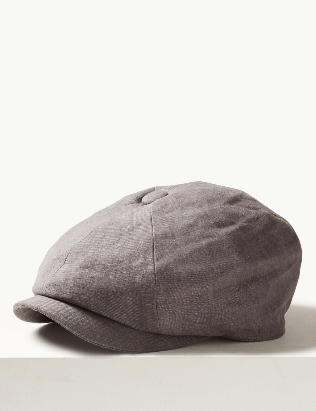Pure Linen Baker Boy Hat 1 of 3
