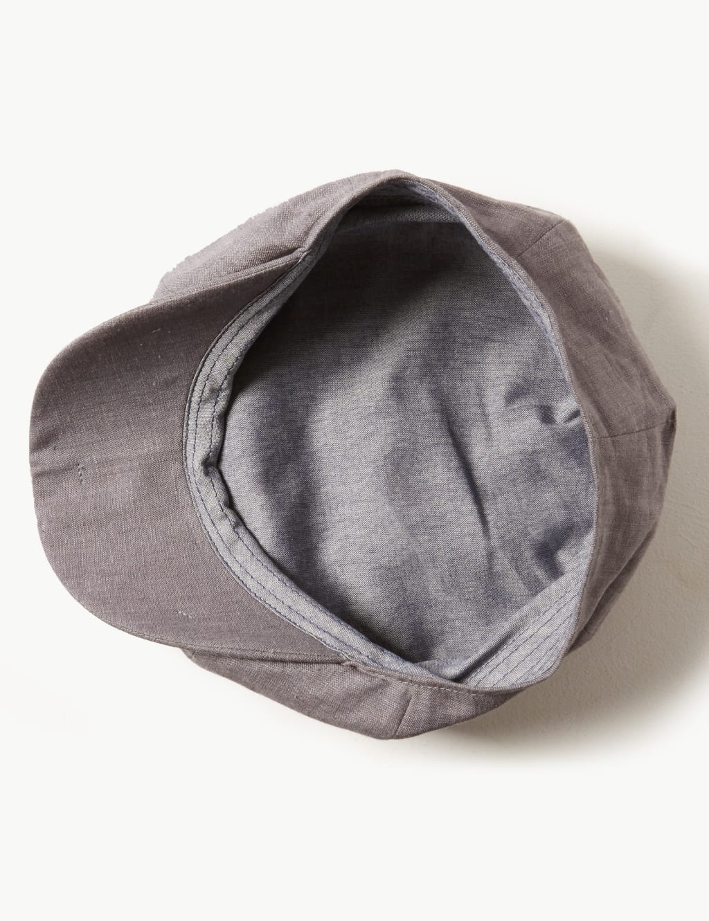 Pure Linen Baker Boy Hat 3 of 3