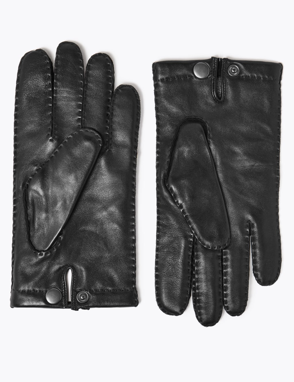 Cashmere Lined Leather Gloves M S Collection M S