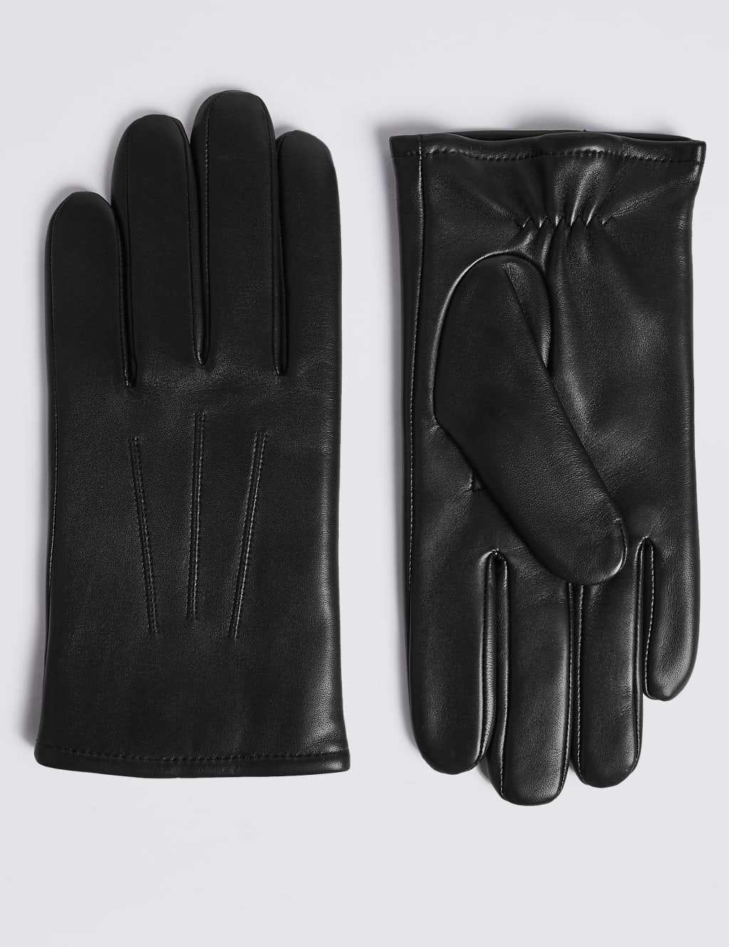 M&s leather gloves store
