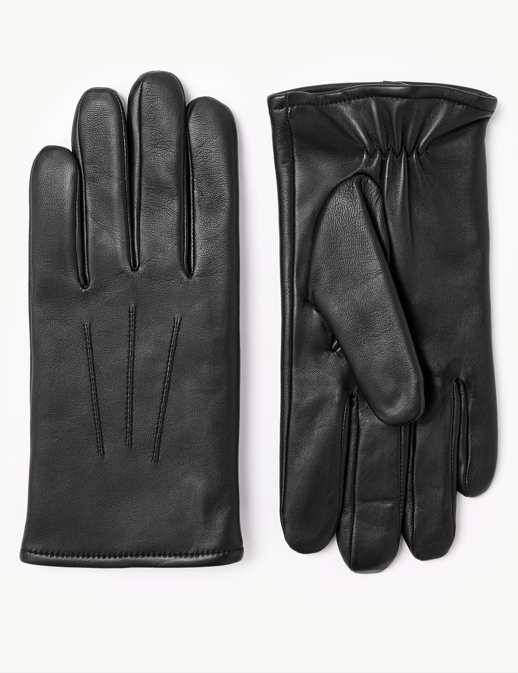 Leather Gloves with Thermowarmth M S Collection M S