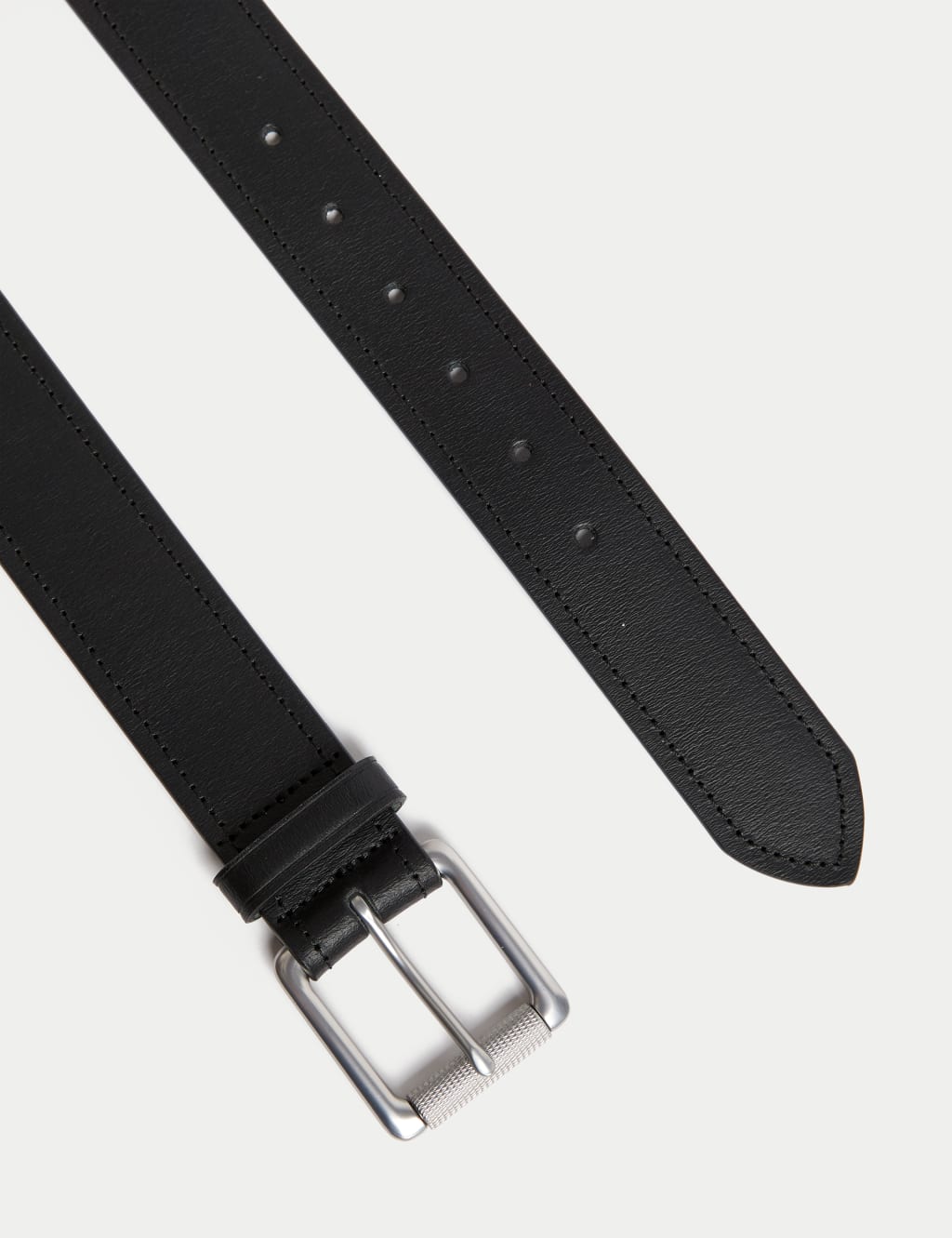 Leather Stitch Detail Belt 2 of 2