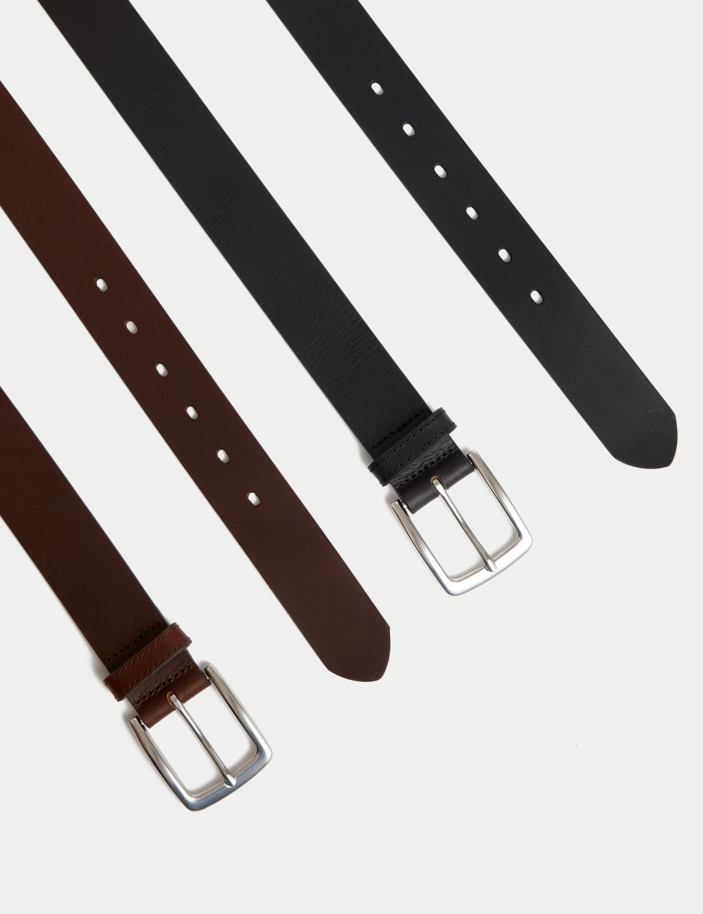 2 Pack Leather Belts 2 of 2