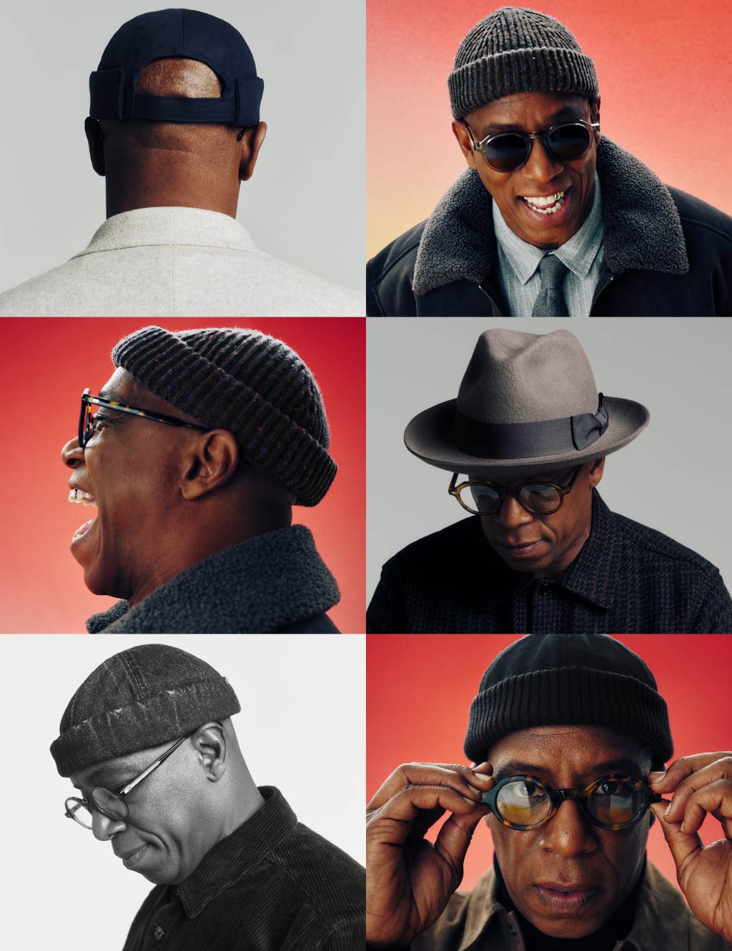 Wool Blend Baker Boy Hat M S x Ian Wright M S