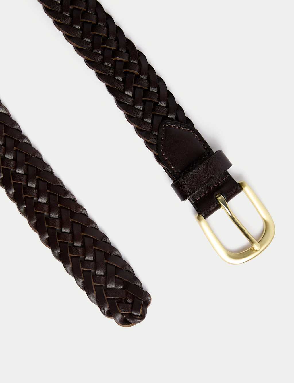 Leather Plaited Belt 2 of 2