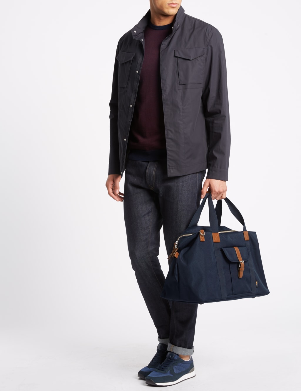 Casual Scuff Resistant Cordura Holdall M S Collection M S