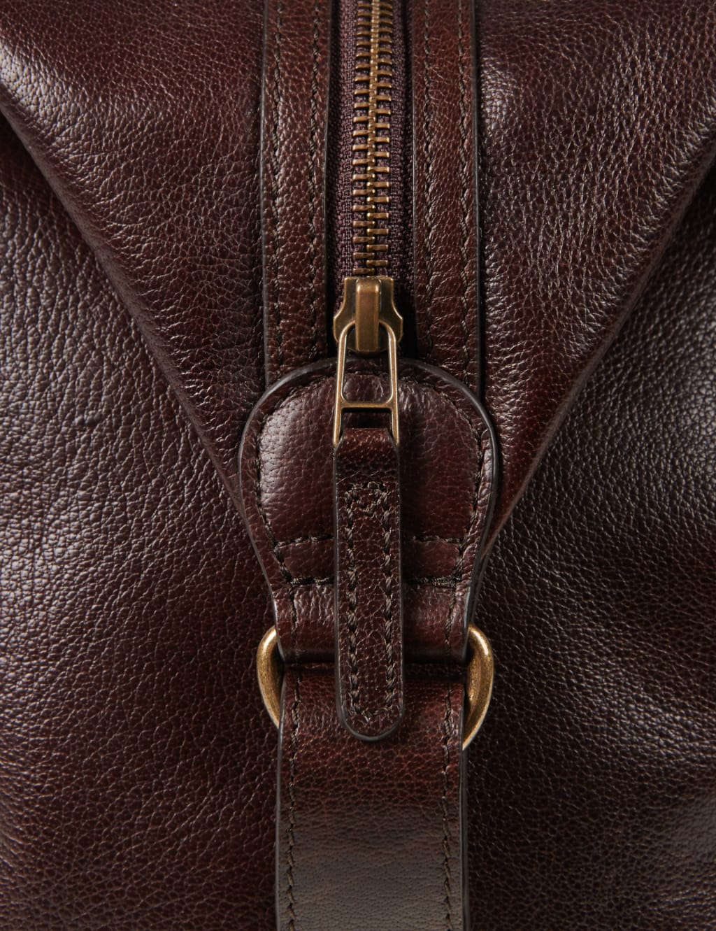 Casual Leather Holdall 7 of 7