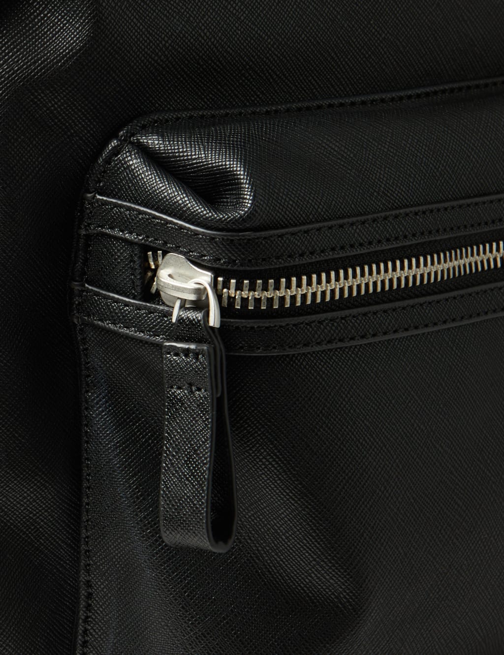 Textured Saffiano Backpack 6 of 6