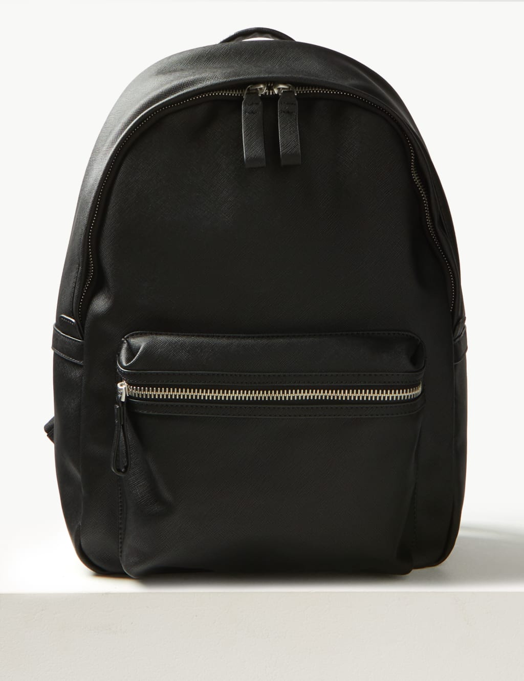 Textured Saffiano Backpack 2 of 6