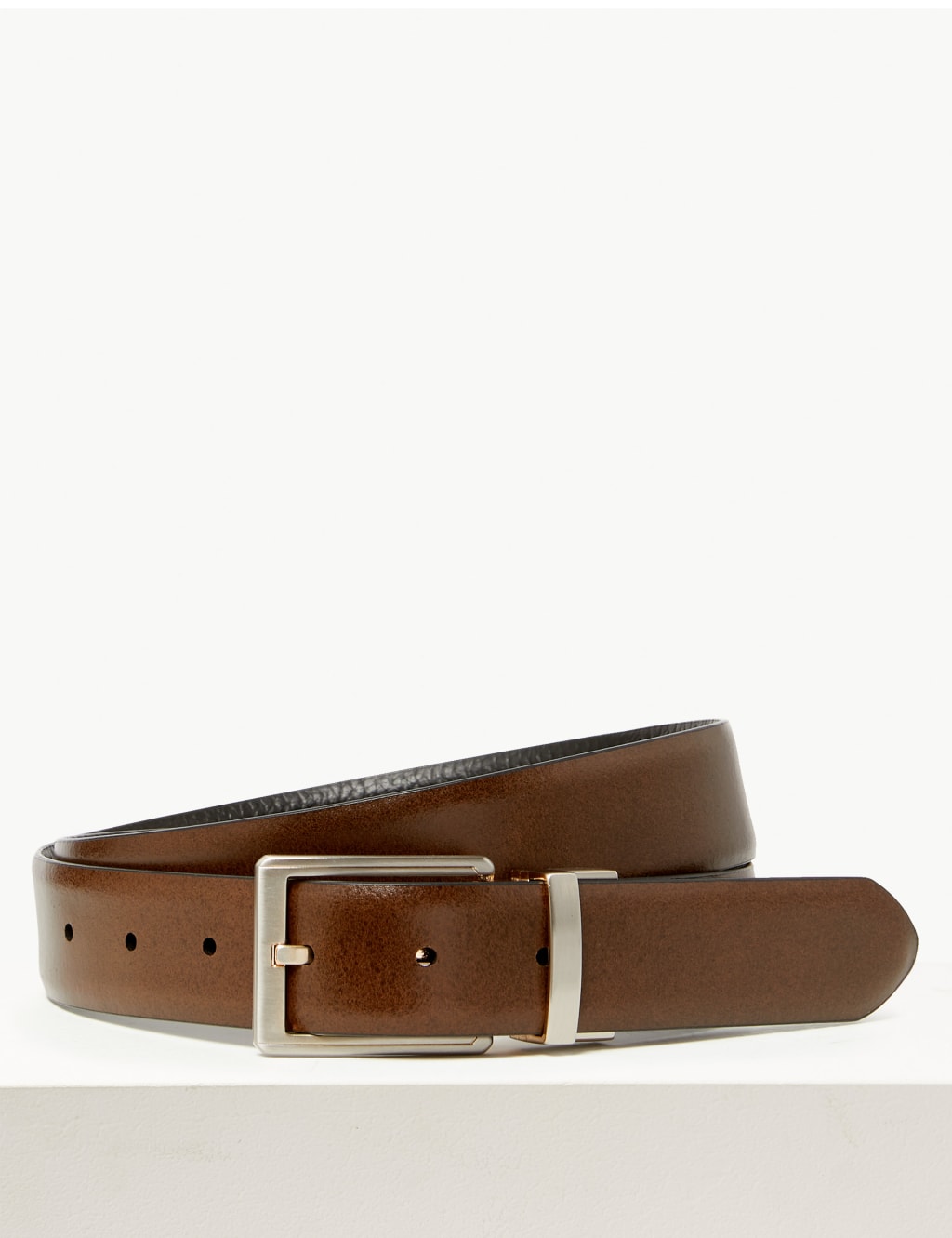 Leather Textured Reversible Belt 3 of 6