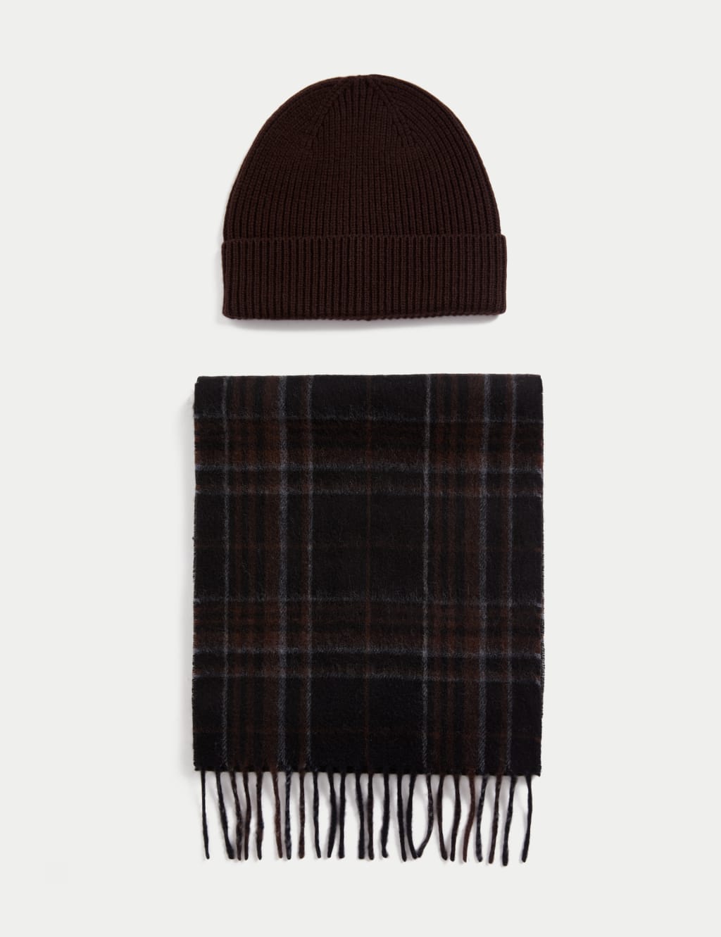 Pure Extra Fine Merino Wool Hat Scarf Set