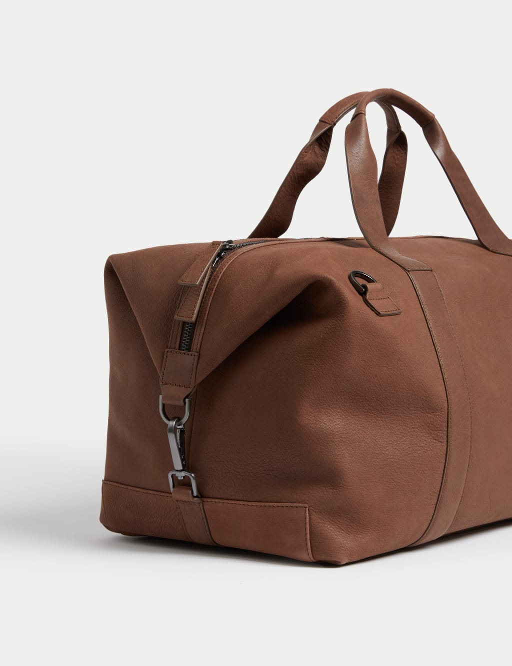 Marks and spencer mens leather holdall outlet