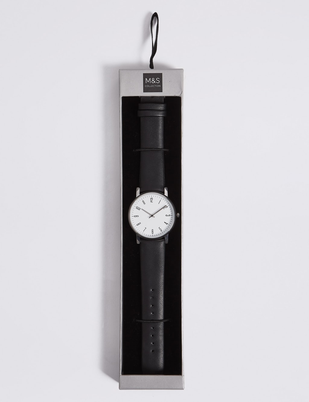 Round Face Analog Modern Watch M S Collection M S
