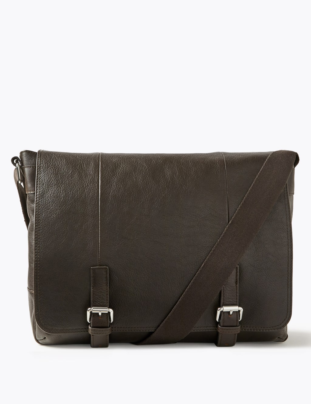 Premium Leather Messenger Bag 2 of 7