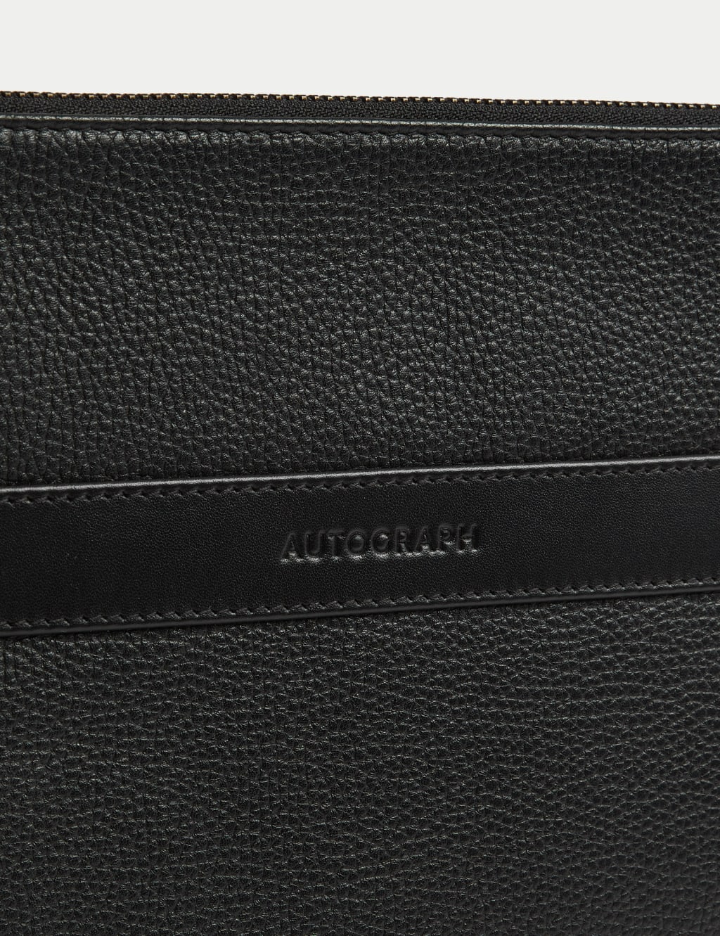 Leather Laptop Pouch Autograph M S