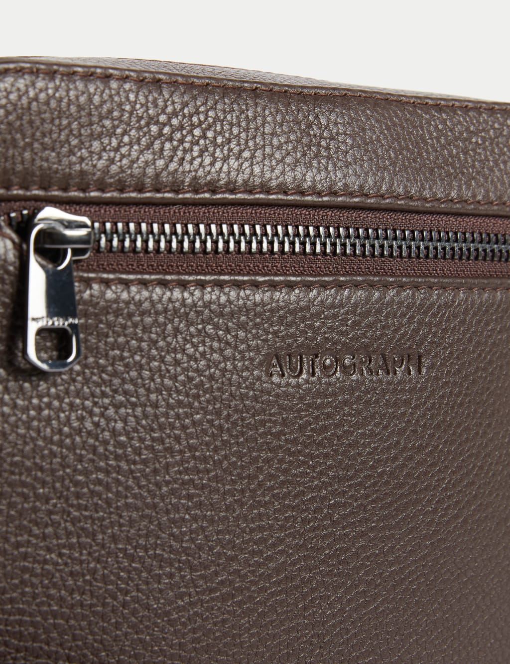Leather Pebble Grain Cross Body Bag 2 of 4