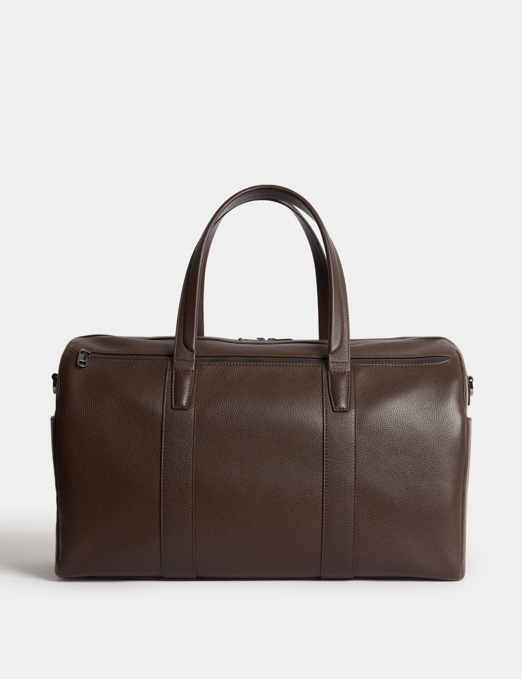 Leather Pebble Grain Weekend Bag 3 of 4