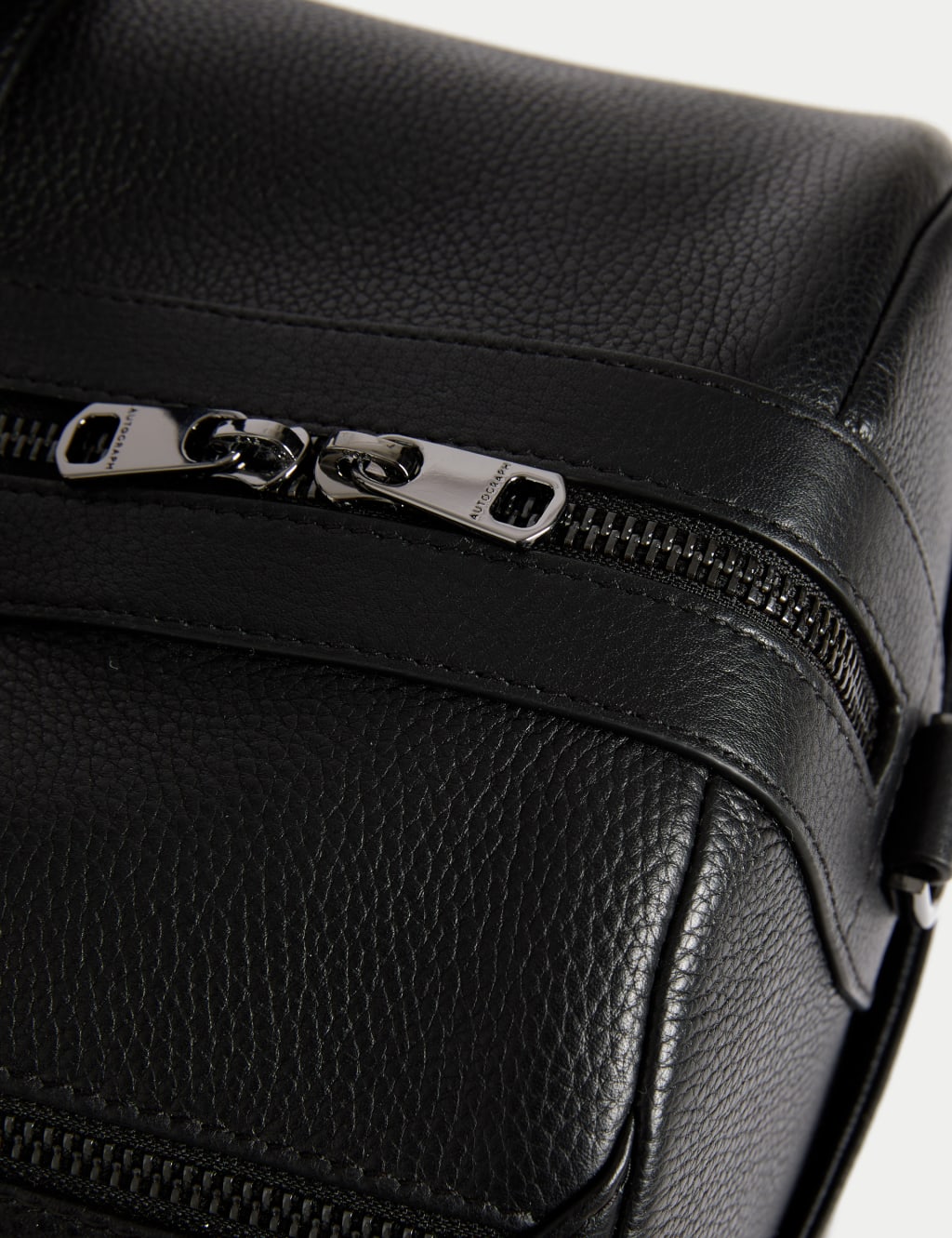 Leather Pebble Grain Weekend Bag 2 of 4