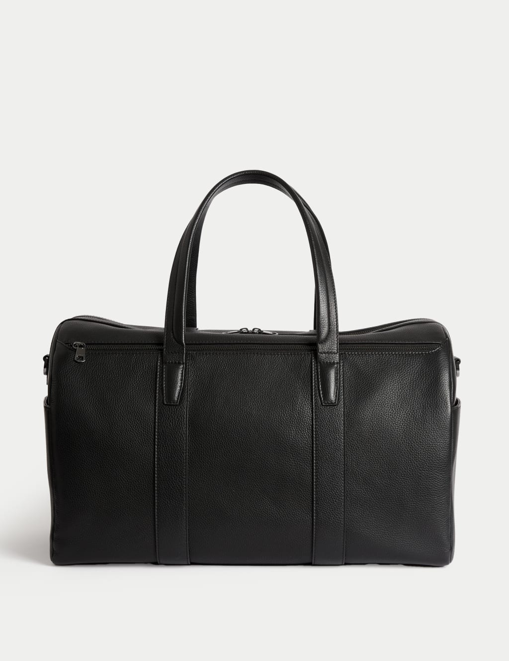Leather Pebble Grain Weekend Bag 3 of 4