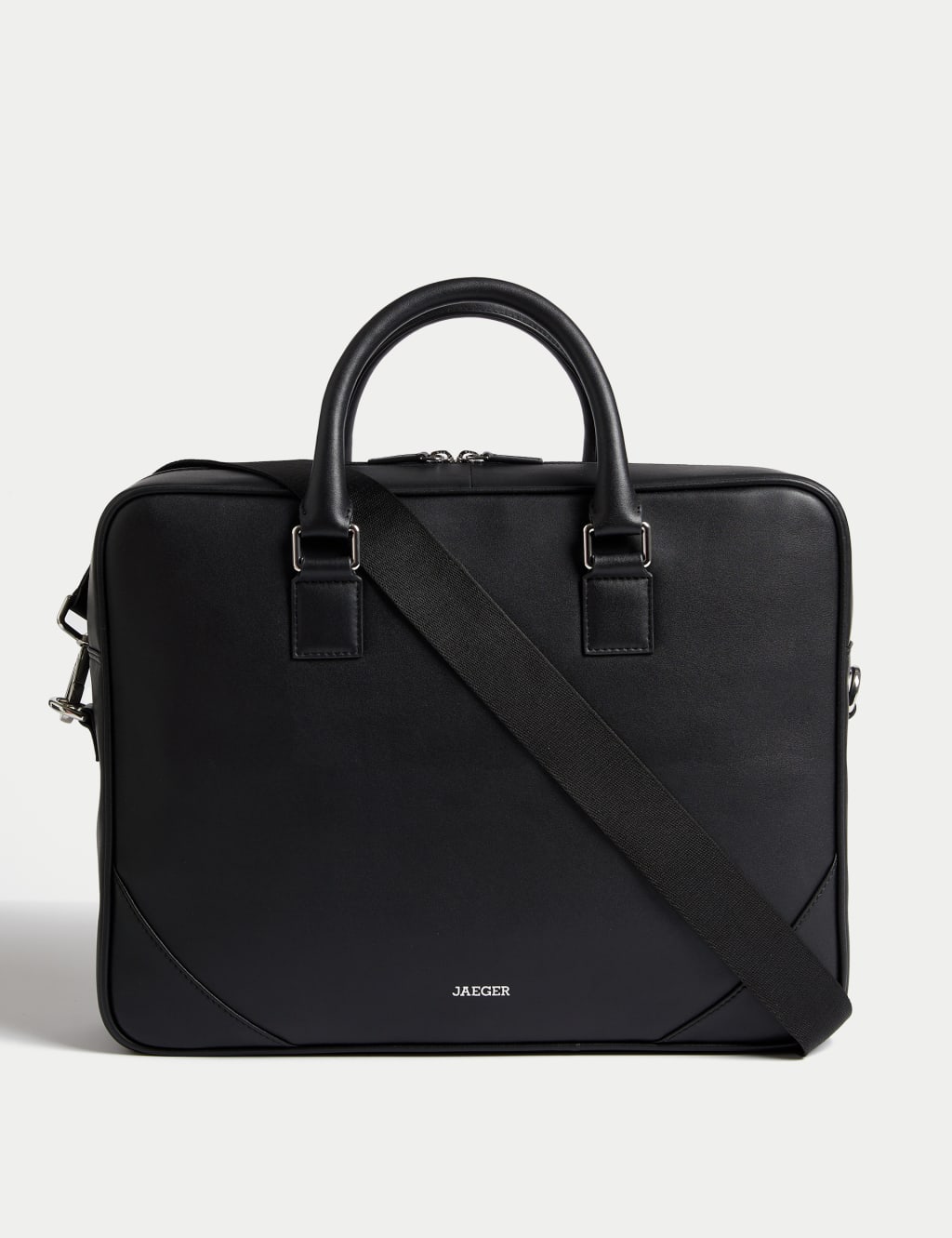 Leather Laptop Bag JAEGER M S