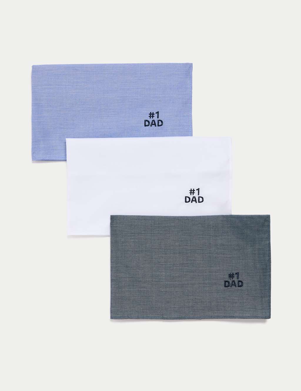 3pk Antibacterial Pure Cotton Handkerchiefs 2 of 3
