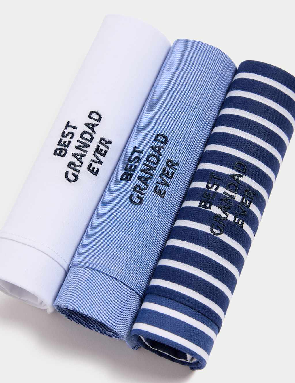 3pk Antibacterial Pure Cotton Handkerchiefs 3 of 3