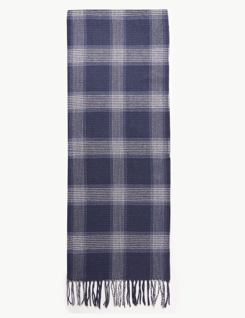 Checked Scarf with wool 4 of 4