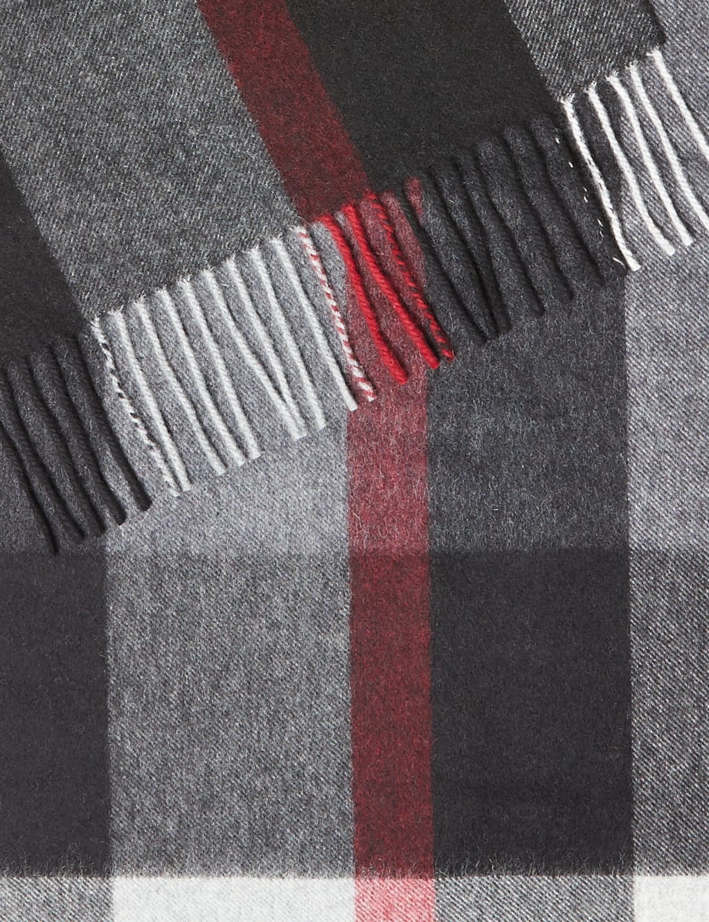 Cashmere Checked Scarf 2 of 4