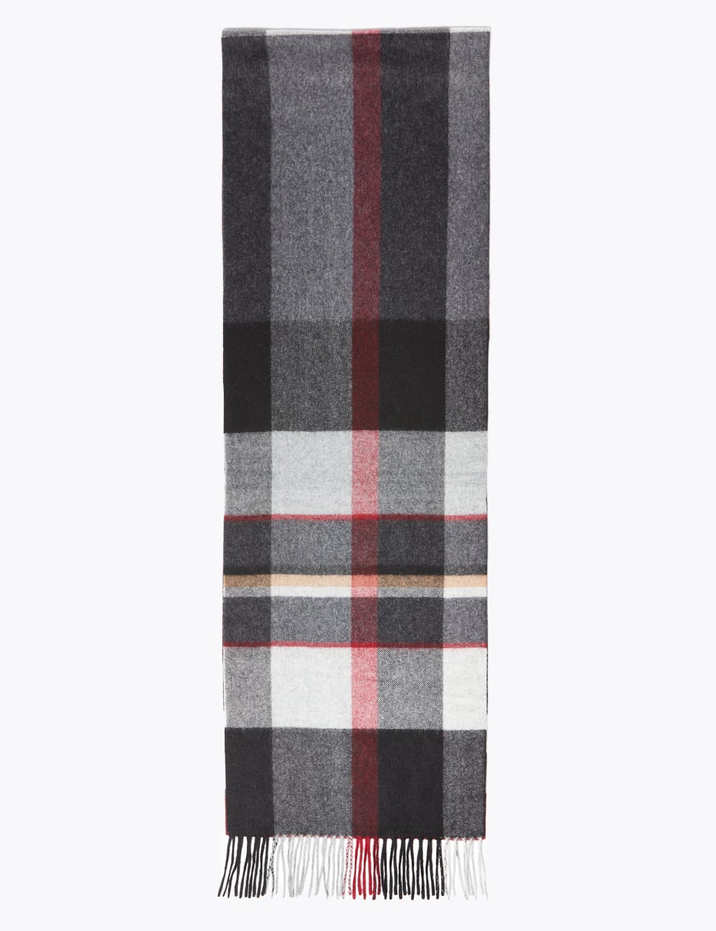Cashmere Checked Scarf 3 of 4