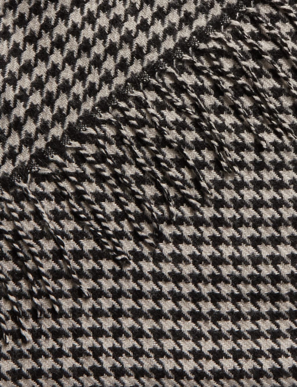 Dogstooth Woven Scarf 3 of 4