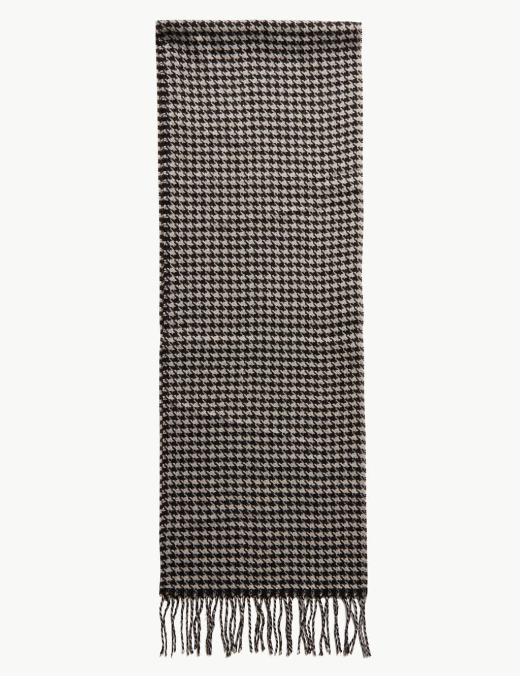 Dogstooth Woven Scarf 4 of 4