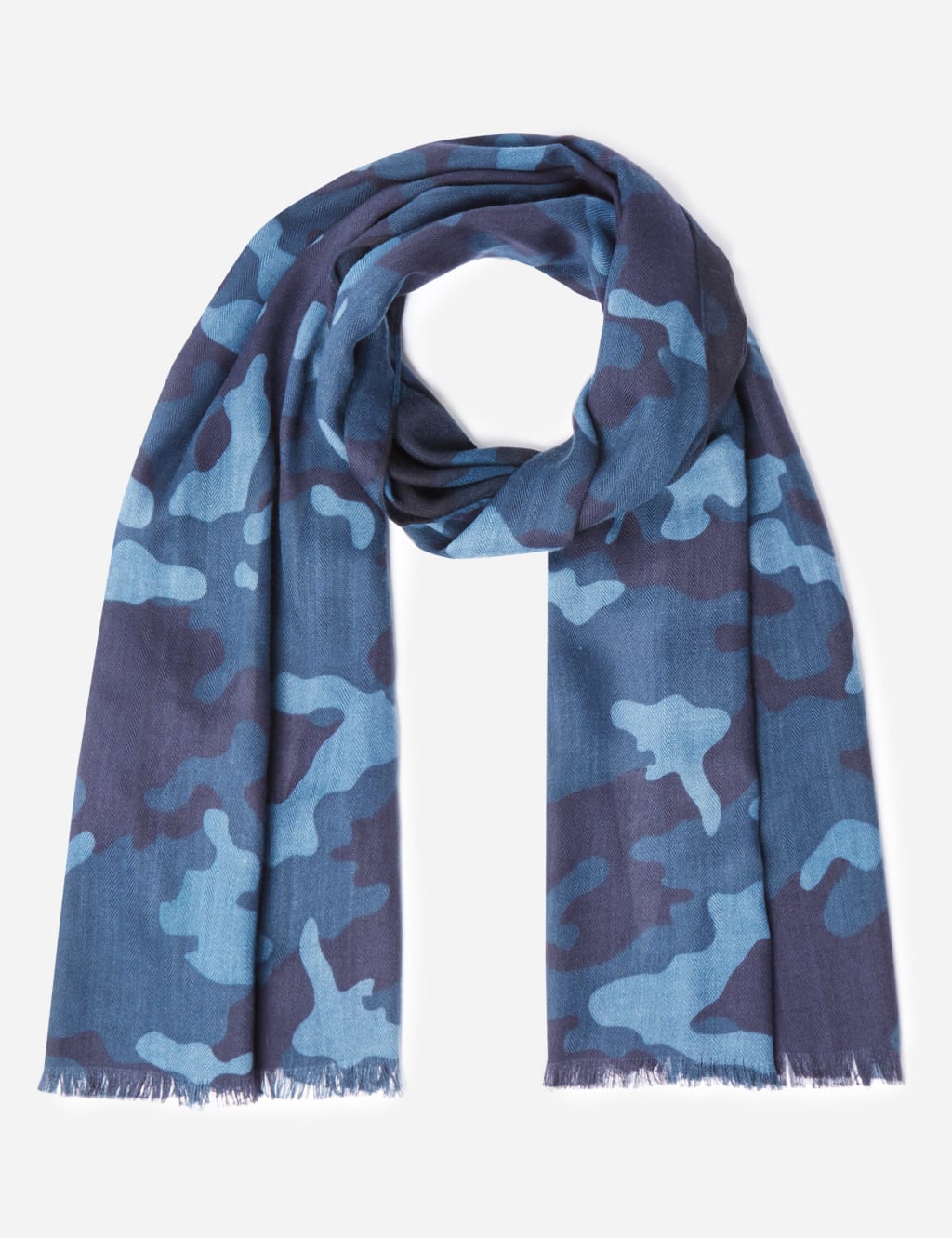 Camouflage Print Scarf 1 of 3