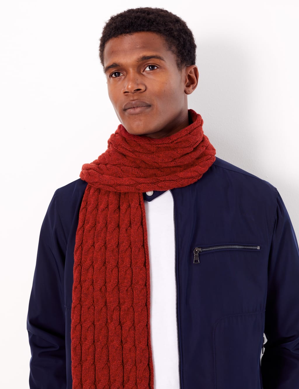 Cable Knit Scarf 4 of 4