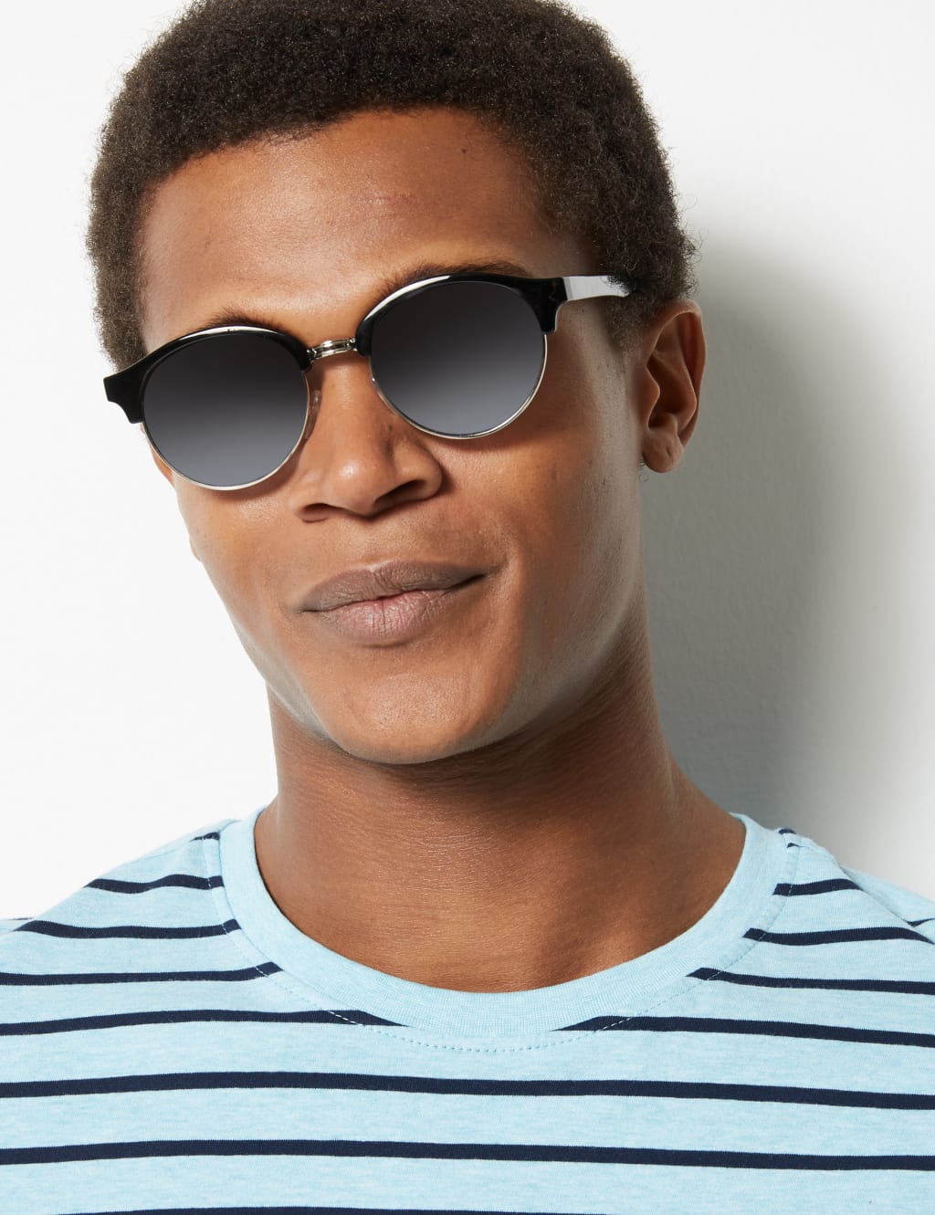 Polarised Round Sunglasses M S Collection M S