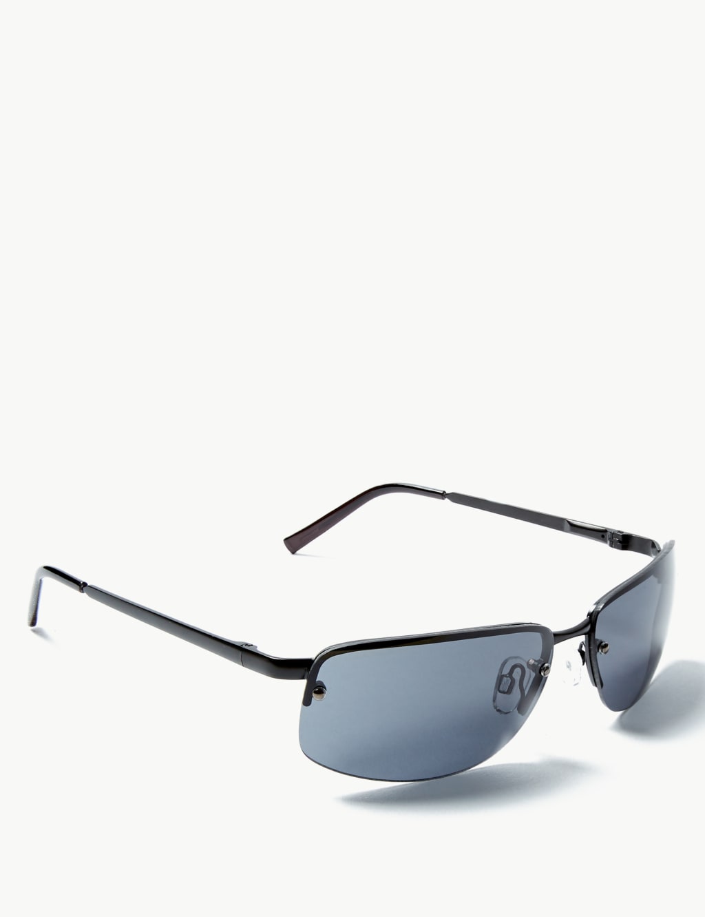 Semi Rimless Sunglasses M S Collection M S