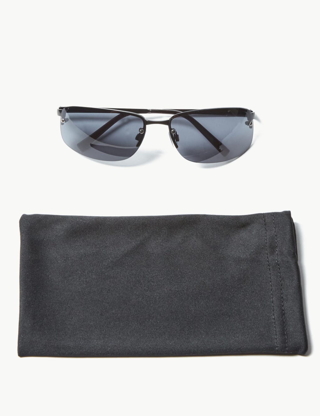 Semi Rimless Sunglasses 5 of 5