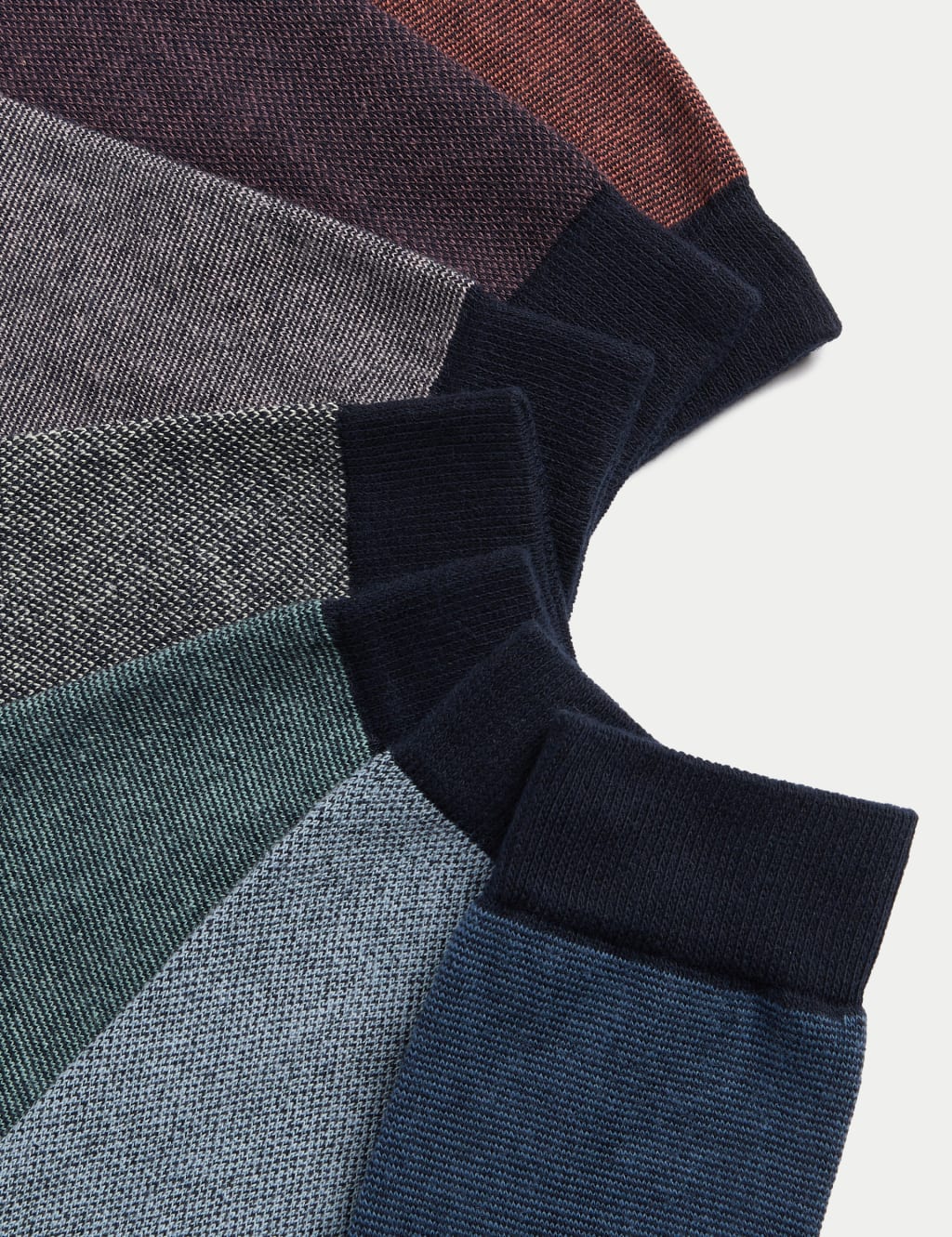 7pk Cool & Fresh™ Pique Cotton Rich Socks 2 of 2