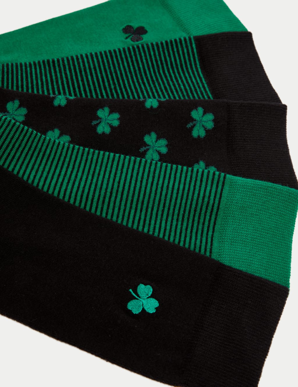 5pk Cool & Fresh™ St Patricks Cotton Rich Socks 2 of 2