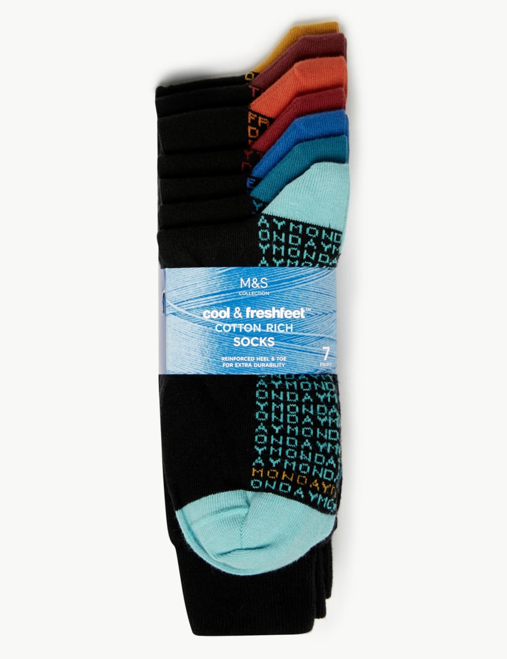 7pk Cool & Fresh™ Socks 2 of 2