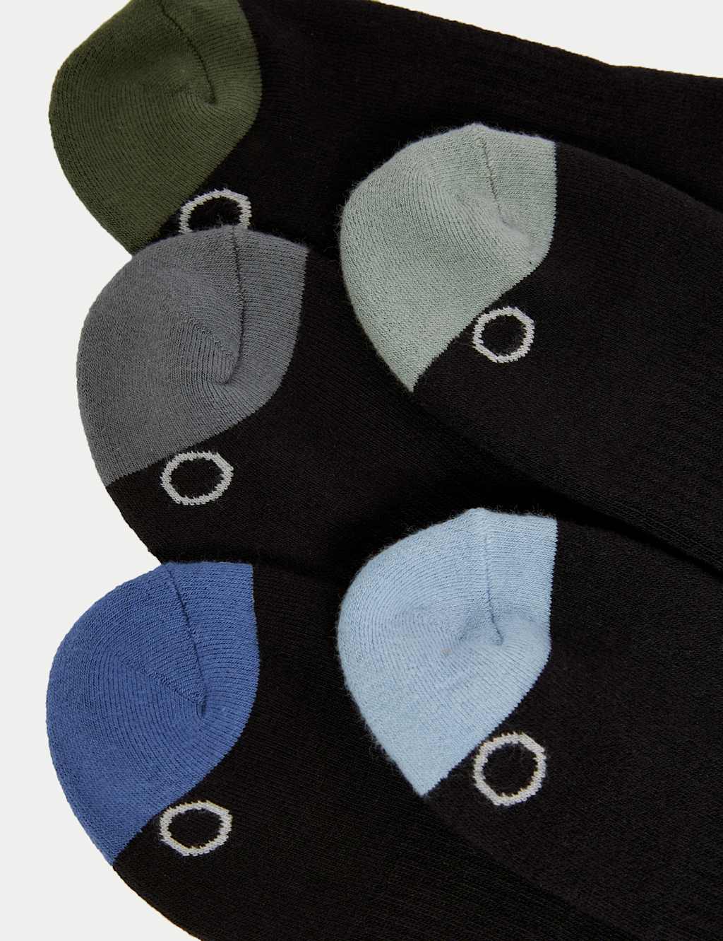 5pk Cool & Fresh™ Cotton Rich Cushioned Sports Socks 2 of 2