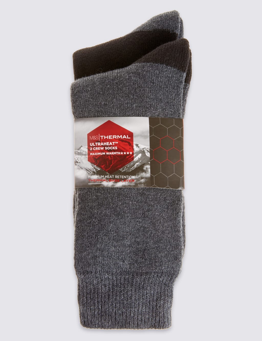 2pk Ultraheat Thermal Socks M S Collection M S